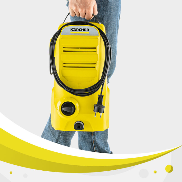 Karcher K2 compact Car & Home Pressure Washer Bundle 1400w, 110 bar